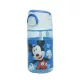 Disney Mickey Blue műanyag szívószálas kulacs akasztóval 350 ml