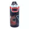 Pókember Spidey Web műanyag szívószálas kulacs akasztóval 450 ml