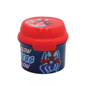   Pókember Spidey Glow műanyag snack tartó, uzsonnás doboz 270 ml