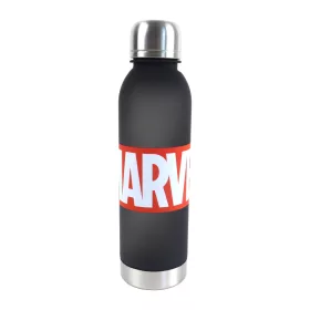 Marvel Black műanyag kulacs csavaros kupakkal 750 ml