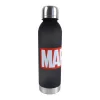 Marvel Black műanyag kulacs csavaros kupakkal 750 ml