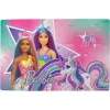 Barbie, unikornisos tányéralátét kislányoknak