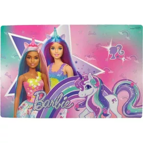 Barbie, unikornisos tányéralátét kislányoknak