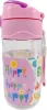 Fisher-Price Animals Panda műanyag szívószálas kulacs akasztóval 350 ml