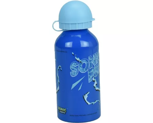 Sonic a sündisznó Prime alumínium kulacs ivókupakkal 400 ml