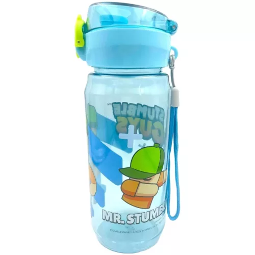 Stumble Guys All Day műanyag kulacs akasztóval 600 ml