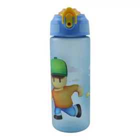 Stumble Guys Hat műanyag matt szívószálas kulacs 600 ml