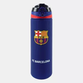   FC Barcelona Barca műanyag matt szívószálas kulacs 700 ml