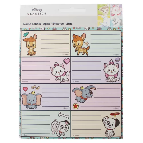 Disney Classics Babies füzetcímke 16 db-os