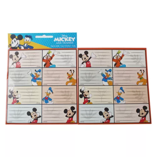 Disney Mickey Fun füzetcímke 16 db-os