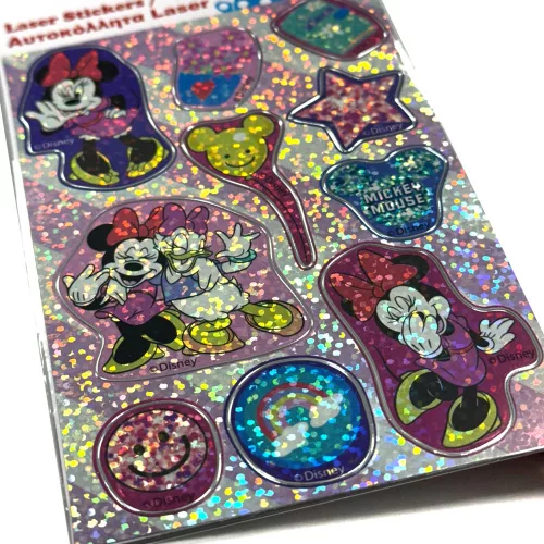 Disney Minnie Plans hologrammos matrica szett