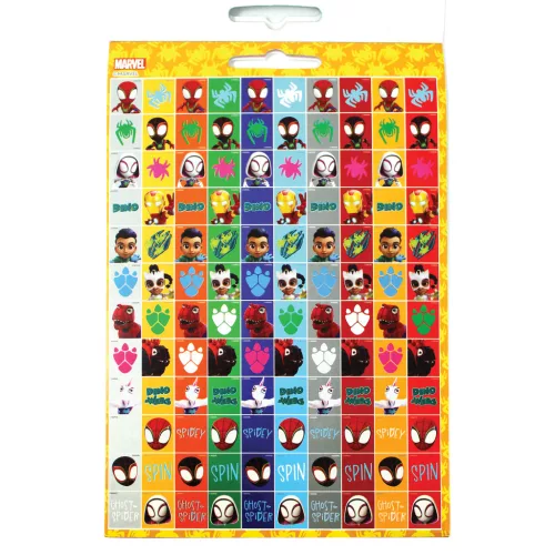 Pókember Spidey Dino-Webs 600 darabos matrica szett