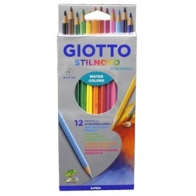 Színes ceruza 12/klt GIOTTO Stilnovo akvarell
