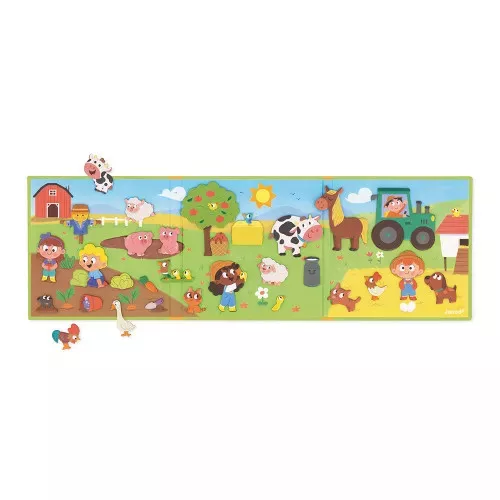 Janod J05451 Mágneses történetek Farm +3 éves kortól