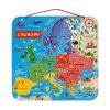 Janod 05476 Mágneses Európa térkép