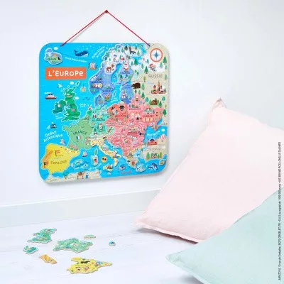 Janod 05476 Mágneses Európa térkép