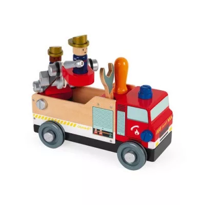 Janod 06469 Brico'kids DIY tűzoltókocsi