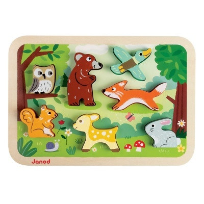 Janod 07023 3D puzzle-erdő