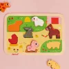 Janod J07121 A farmon formapuzzle készségfejleszető játék +18 hónapos kortól