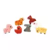 Janod J07121 A farmon formapuzzle készségfejleszető játék +18 hónapos kortól