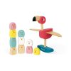 Janod 08230 Zigolos egyensúlyozós játék - Flamingo