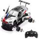 Jamara 403130 BMW M8 GTE 1:18 fehér 2,4GHz készlet