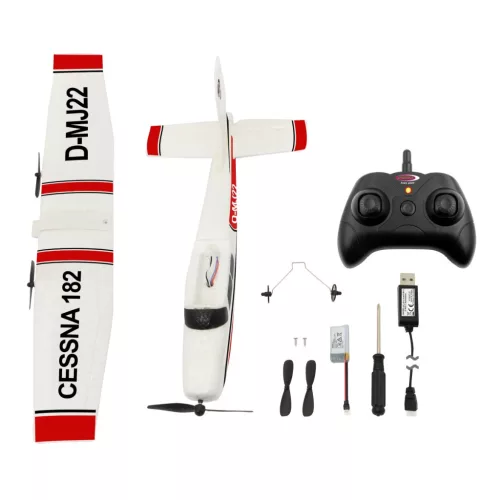 Jamara 410190 Cessna 182 repülőgép 2,4GHz Gyro 2CH