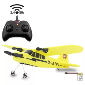 Jamara 410191 Piper J3-CUB repülőgép 2,4 GHz Gyro 2CH