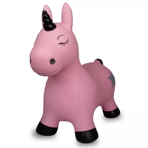 HoppyDoo ugráló állat egyszarvú rózsaszín pumpával