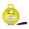 HoppyDoo Pattogó labda Mosolygó sárga 450mm