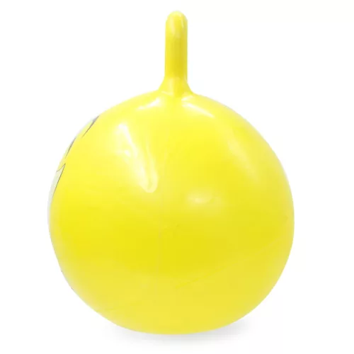 HoppyDoo Pattogó labda Mosolygó sárga 450mm