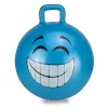 HoppyDoo Pattogó labda Mosolygó kék 450mm