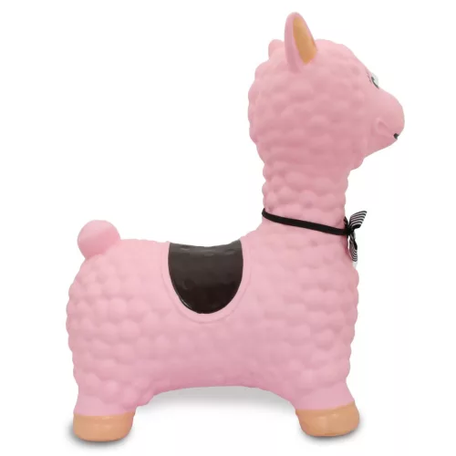 HoppyDoo ugráló állatka Lama rózsaszín pumpával