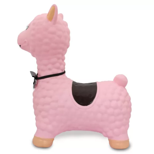 HoppyDoo ugráló állatka Lama rózsaszín pumpával