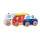 Jamara 460878 Wooden Toys Kidiwood Shape sorter vészhelyzeti járművek 4 részes