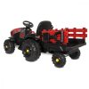 Jamara 460895 Akkumulátoros jármű Traktor Super Load utánfutóval piros 12V