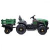 Jamara 460896 Akkumulátoros jármű Traktor Super Load utánfutóval zöld 12V