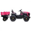 Jamara 460897 Akkumulátoros jármű Traktor Super Load utánfutóval rózsaszín 12V