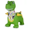 HoppyDoo ugráló állat Dino szárnyakkal zöld - pumpával