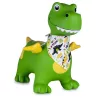 HoppyDoo ugráló állat Dino szárnyakkal zöld - pumpával
