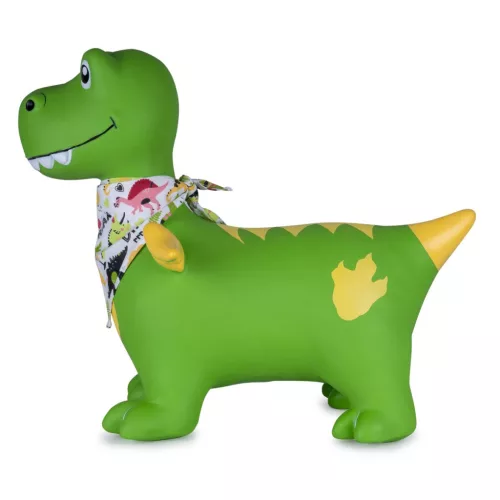 HoppyDoo ugráló állat Dino szárnyakkal zöld - pumpával