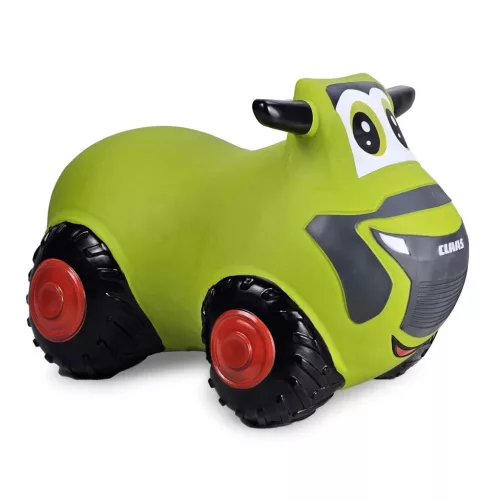 HoppyDoo ugráló traktor pumpával – zöld 