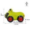 HoppyDoo ugráló traktor pumpával – zöld 
