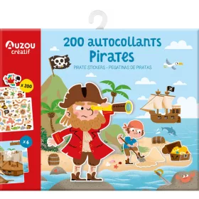   Auzou "Kalózok" újrahasználható matricakészlet