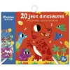 Letörölhető fejtörő feladatkártyák, Dinoszauruszok Auzou