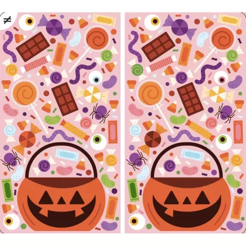 Auzou Letörölhető Fejtörő Feladatkártyák – Halloween