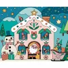 Vízzel festő képek, Karácsony Auzou