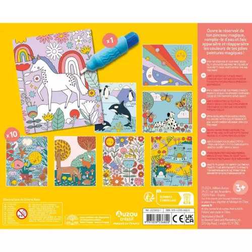 Vízzel festő játékkészlet Auzou