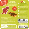 300 db-os matrica készlet fém dobozban, Dinoszauruszok Auzou