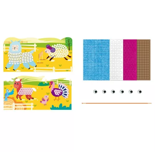 Mozaikkép készítés A farm állatai Avenir